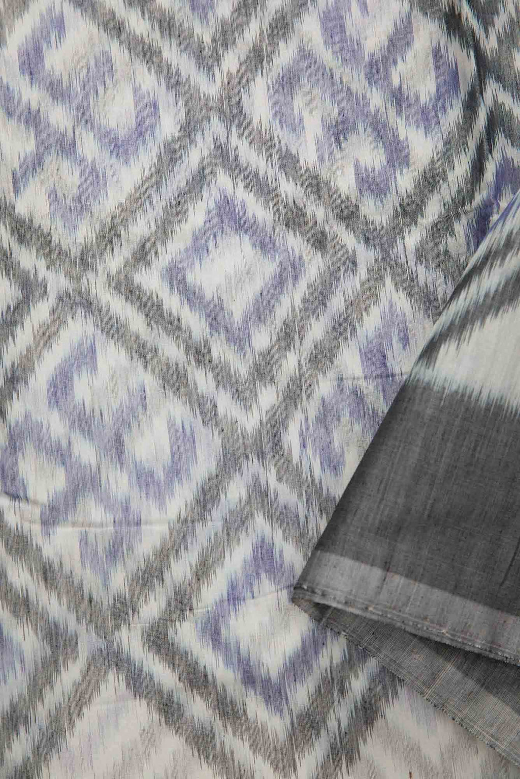 Off White Silk Cotton Dress Material