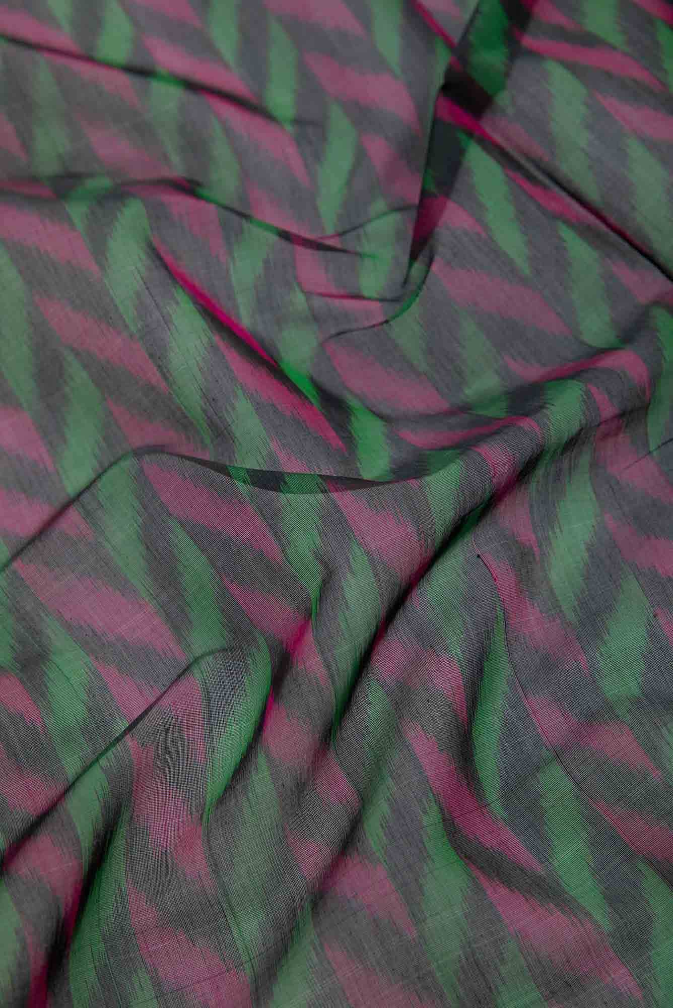 Black Silk Cotton Dress Material