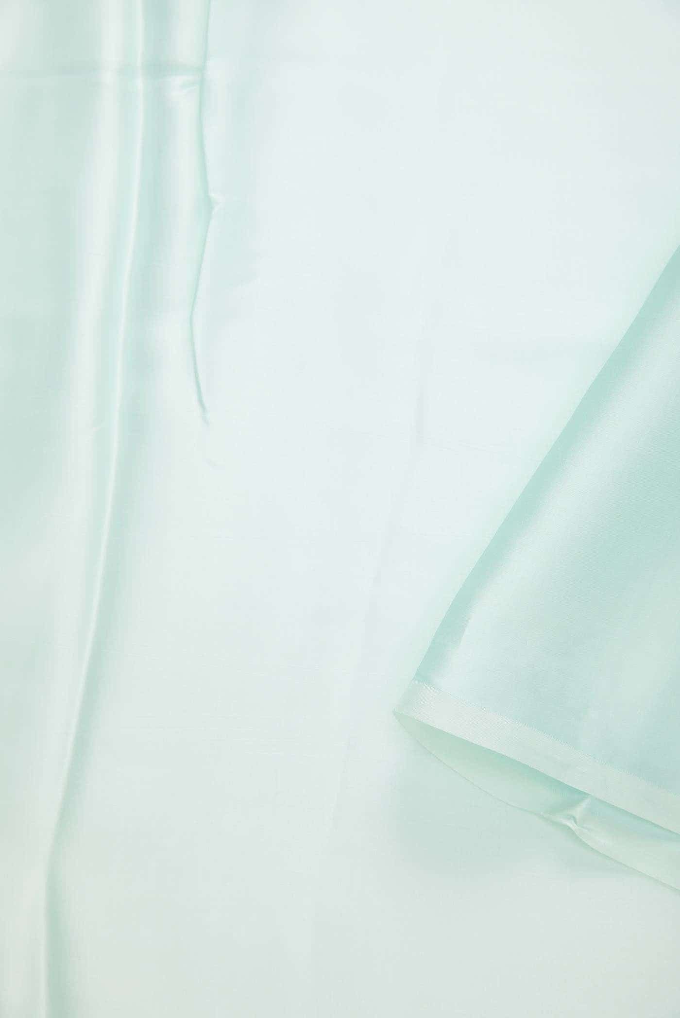 Blue Satin Silk Dress Material