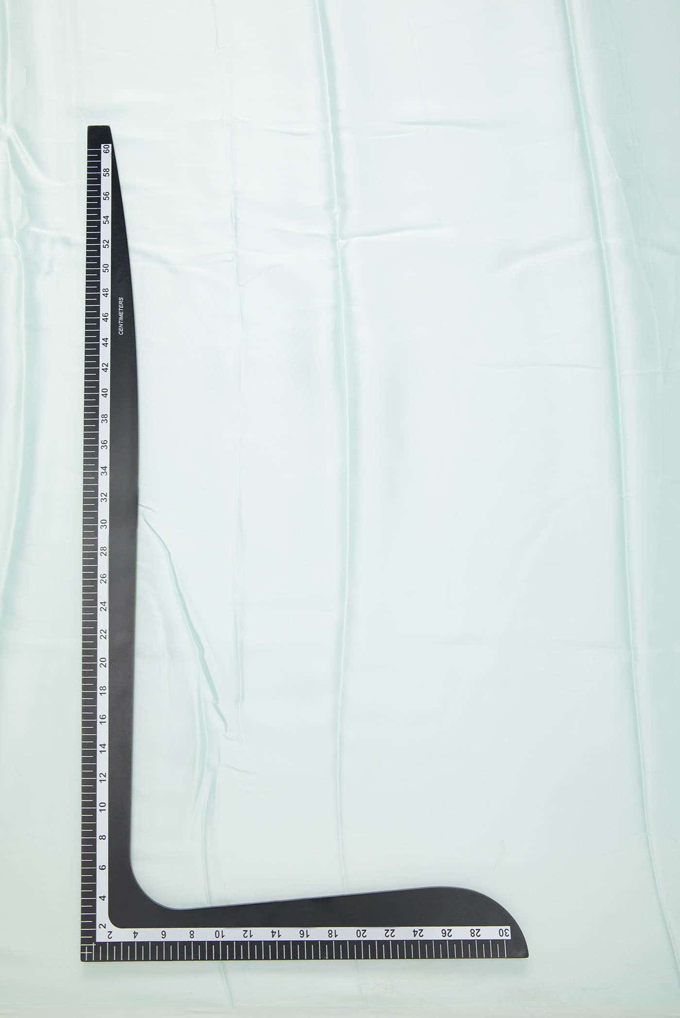 Blue Satin Silk Dress Material