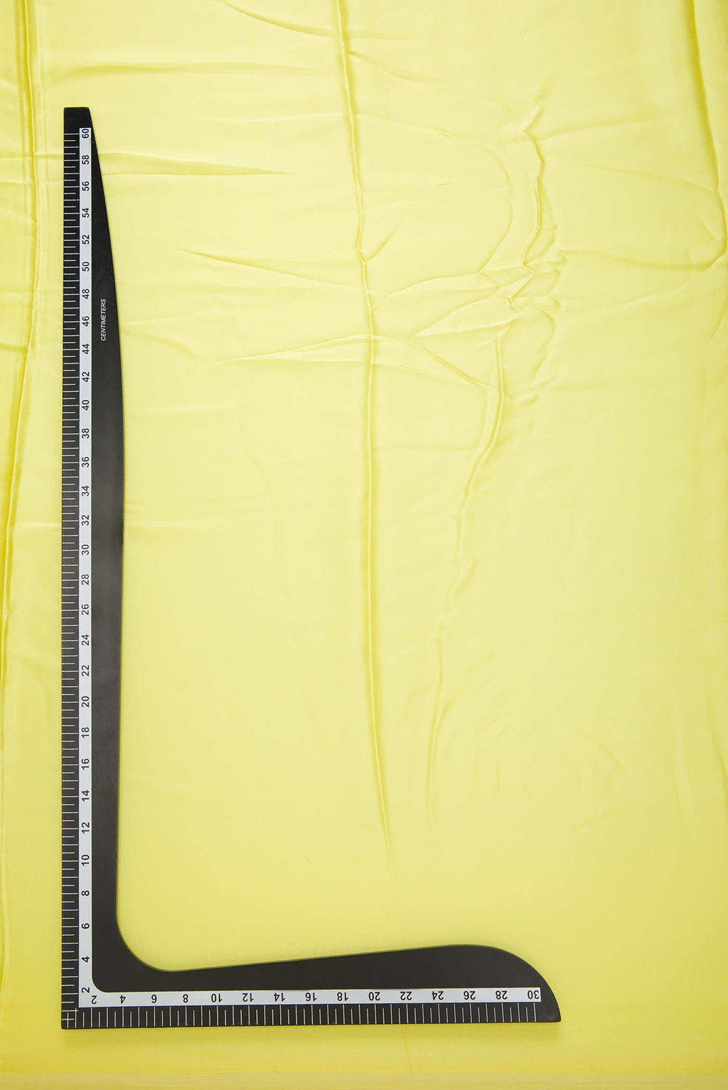 Lemon Yellow Satin Silk Dress Material