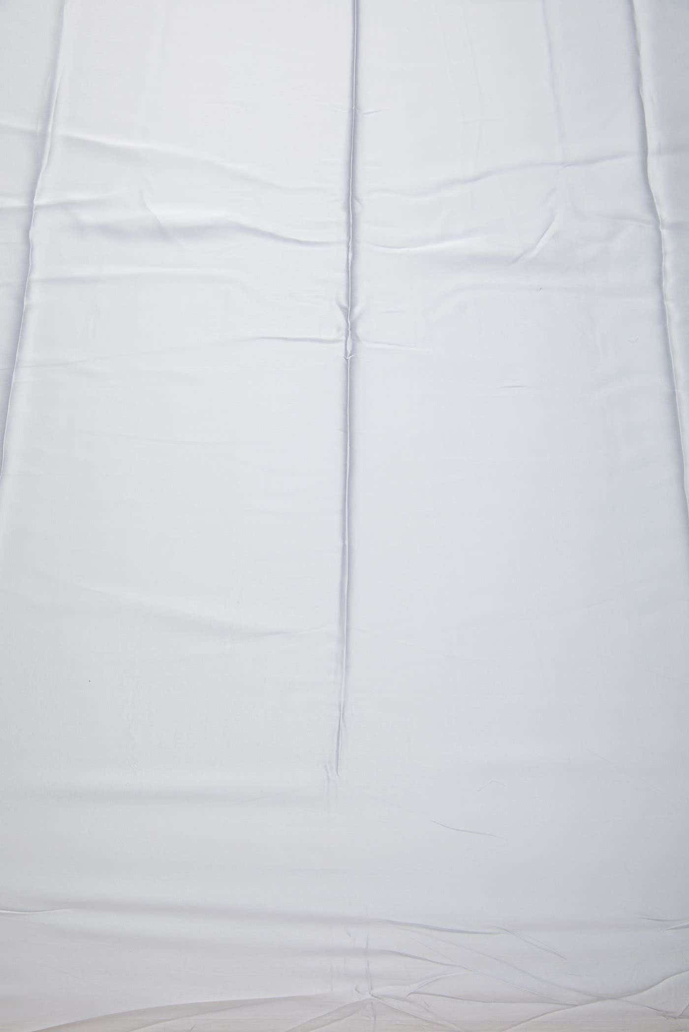 Grey Satin Silk Dress Material