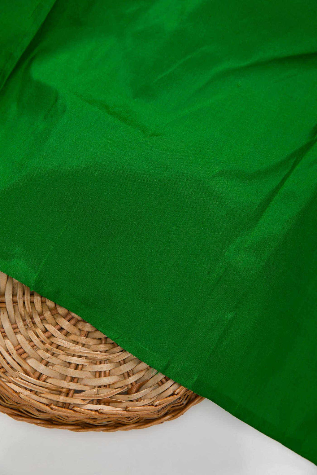 Green Kanchipuram Silk Dress Material