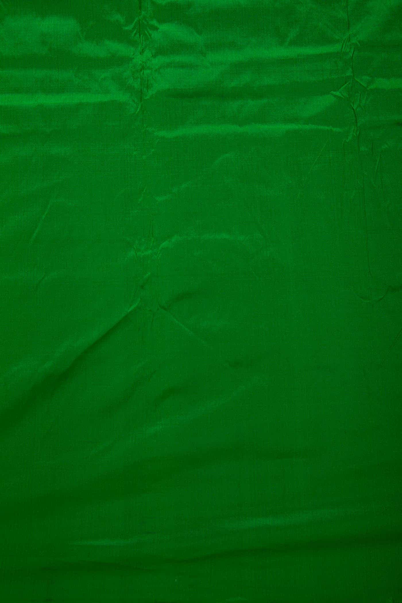 Green Kanchipuram Silk Dress Material