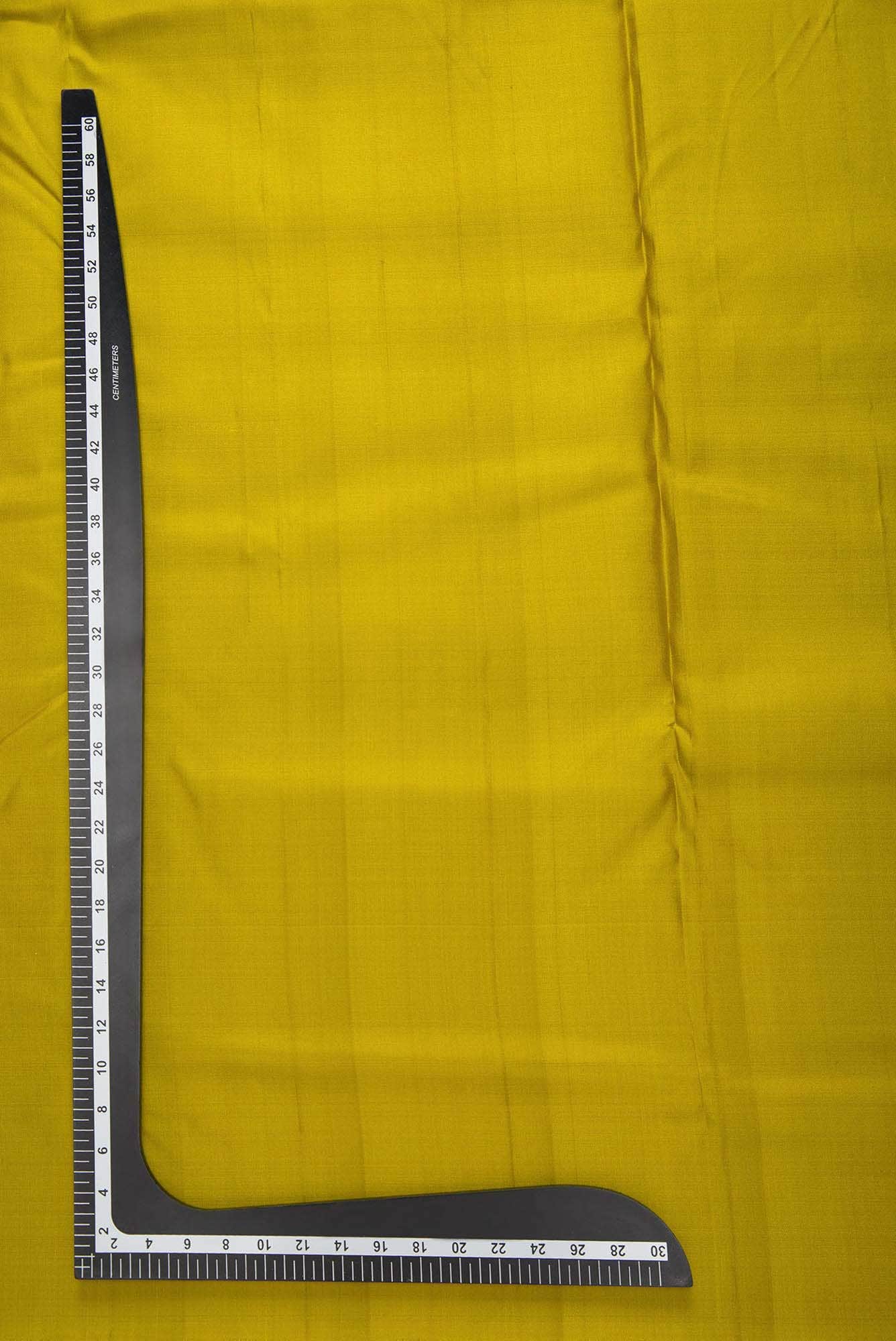 Mehandi Green Kanchipuram Silk Dress Material