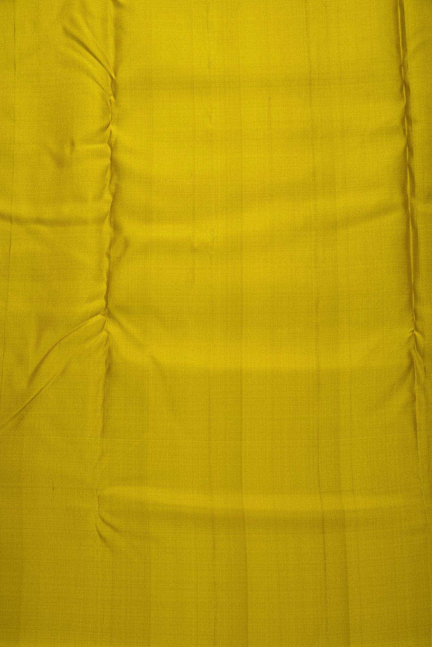 Mehandi Green Kanchipuram Silk Dress Material