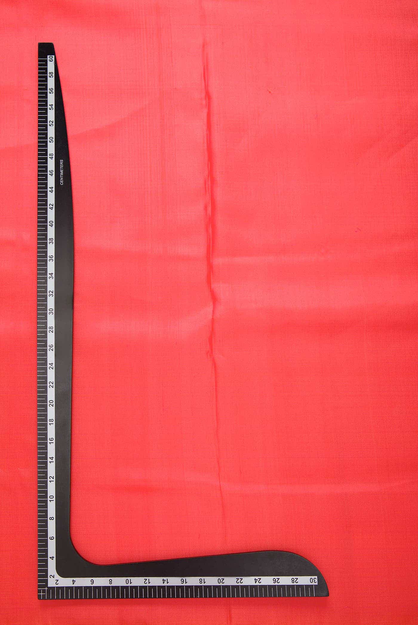 Peach Kanchipuram Silk Dress Material