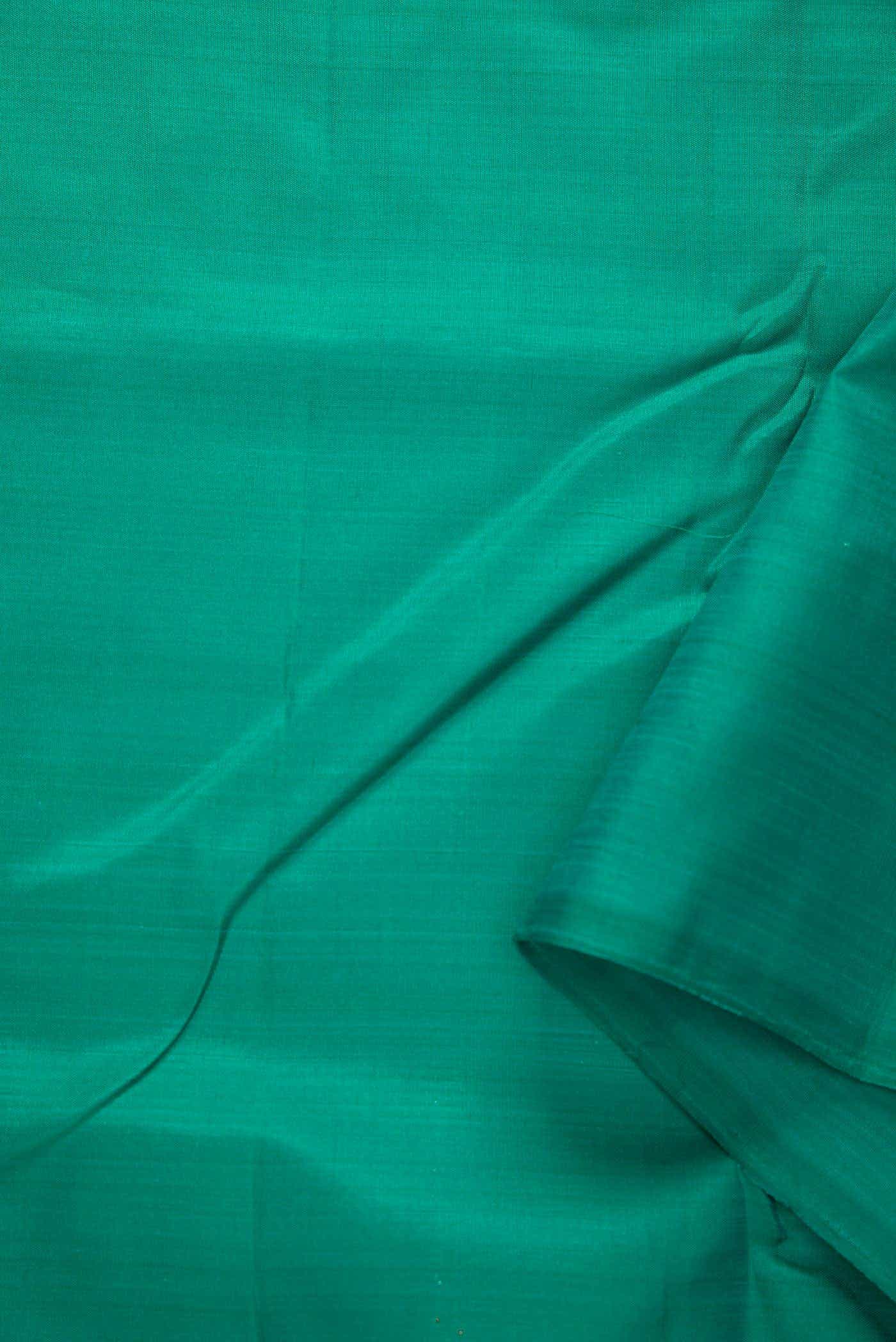 Blue Kanchipuram Silk Dress Material