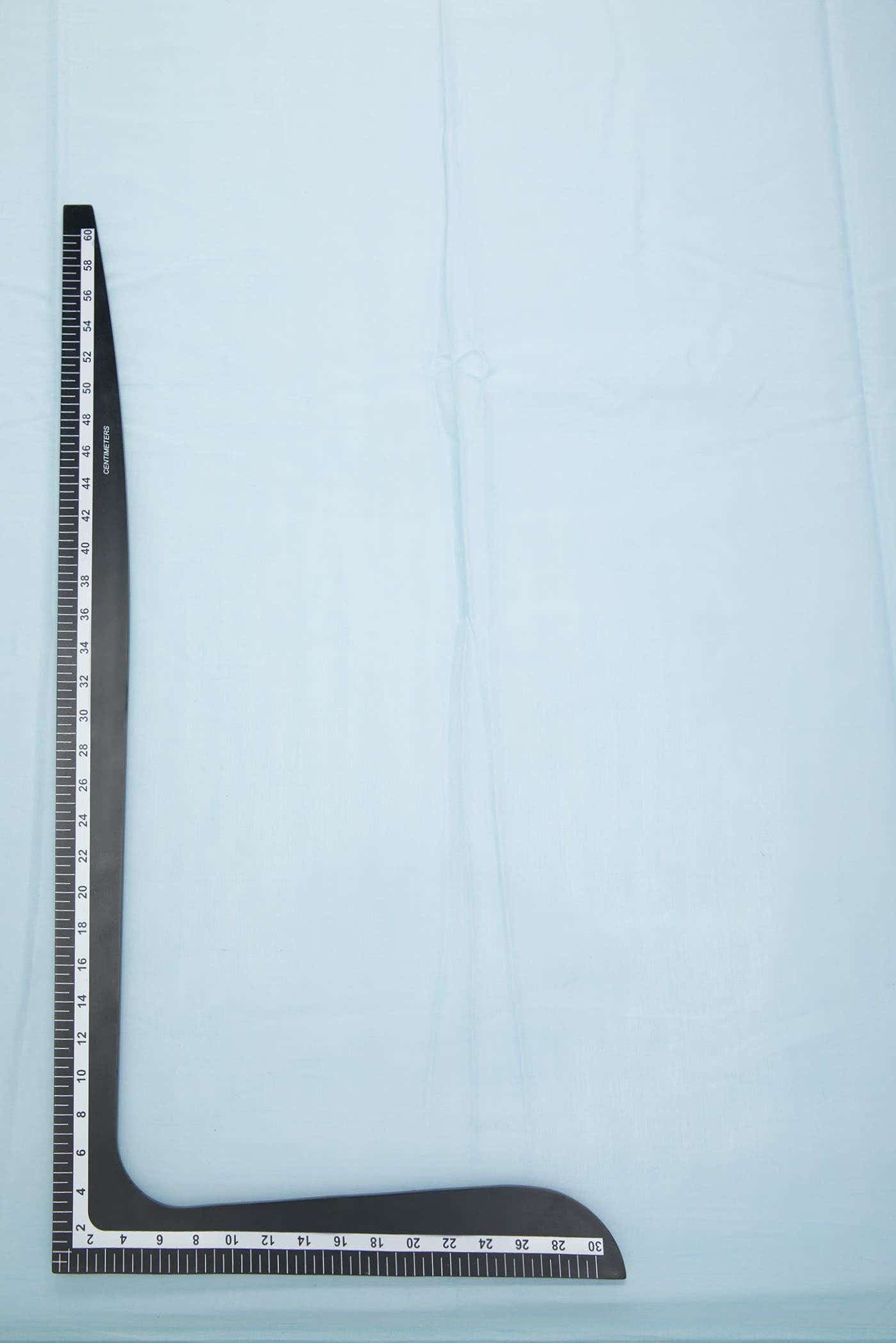 Blue Chanderi Silk Dress Material