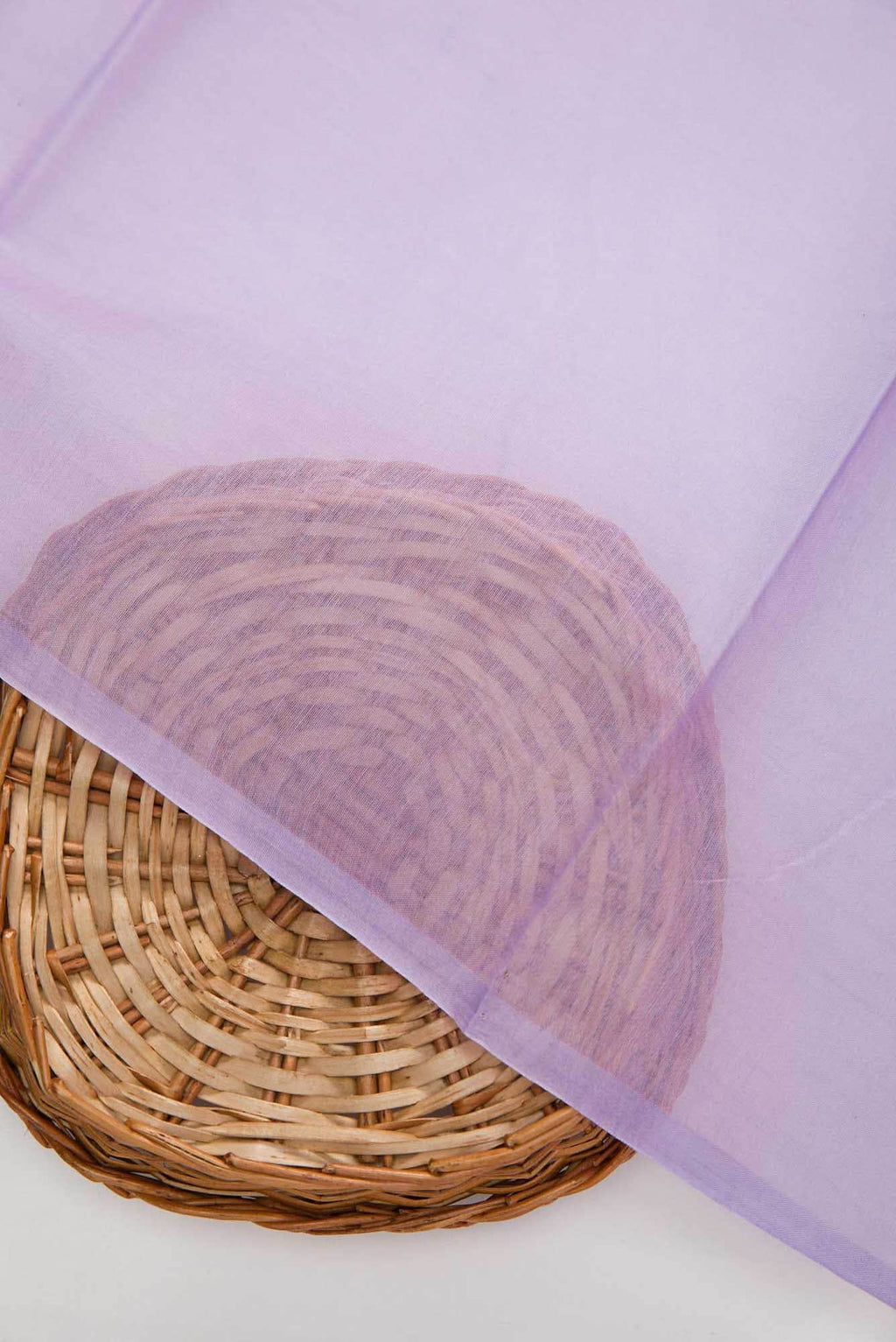 Lavender Chanderi Silk Dress Material