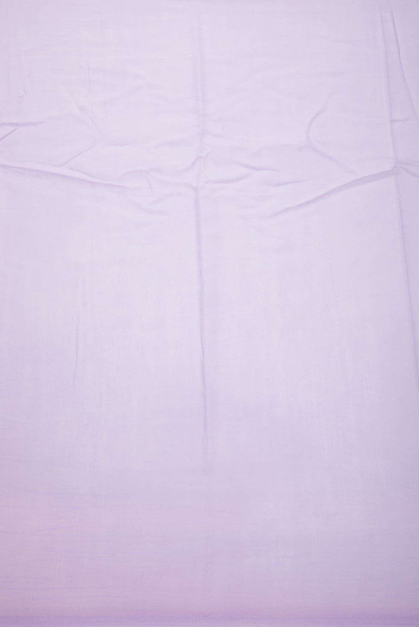 Lavender Chanderi Silk Dress Material
