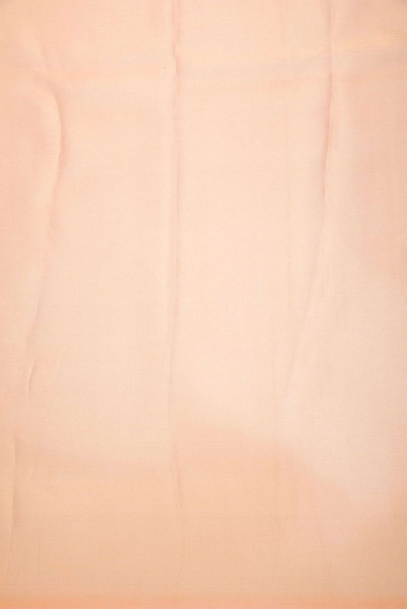 Peach Georgette Dress Material