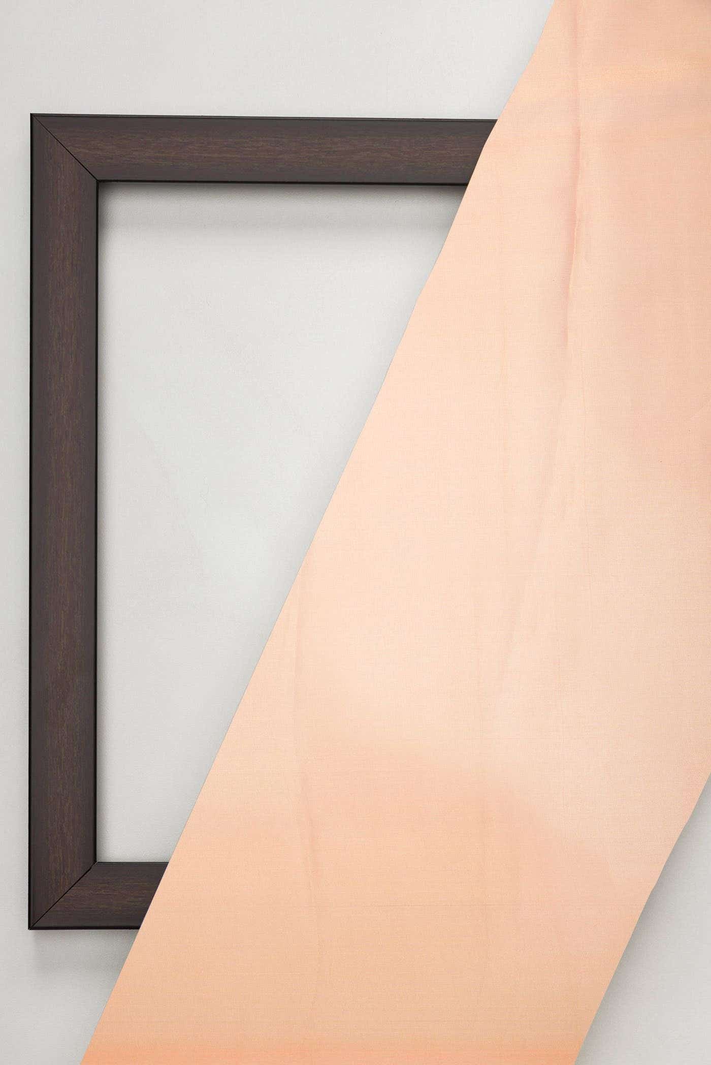 Peach Georgette Dress Material