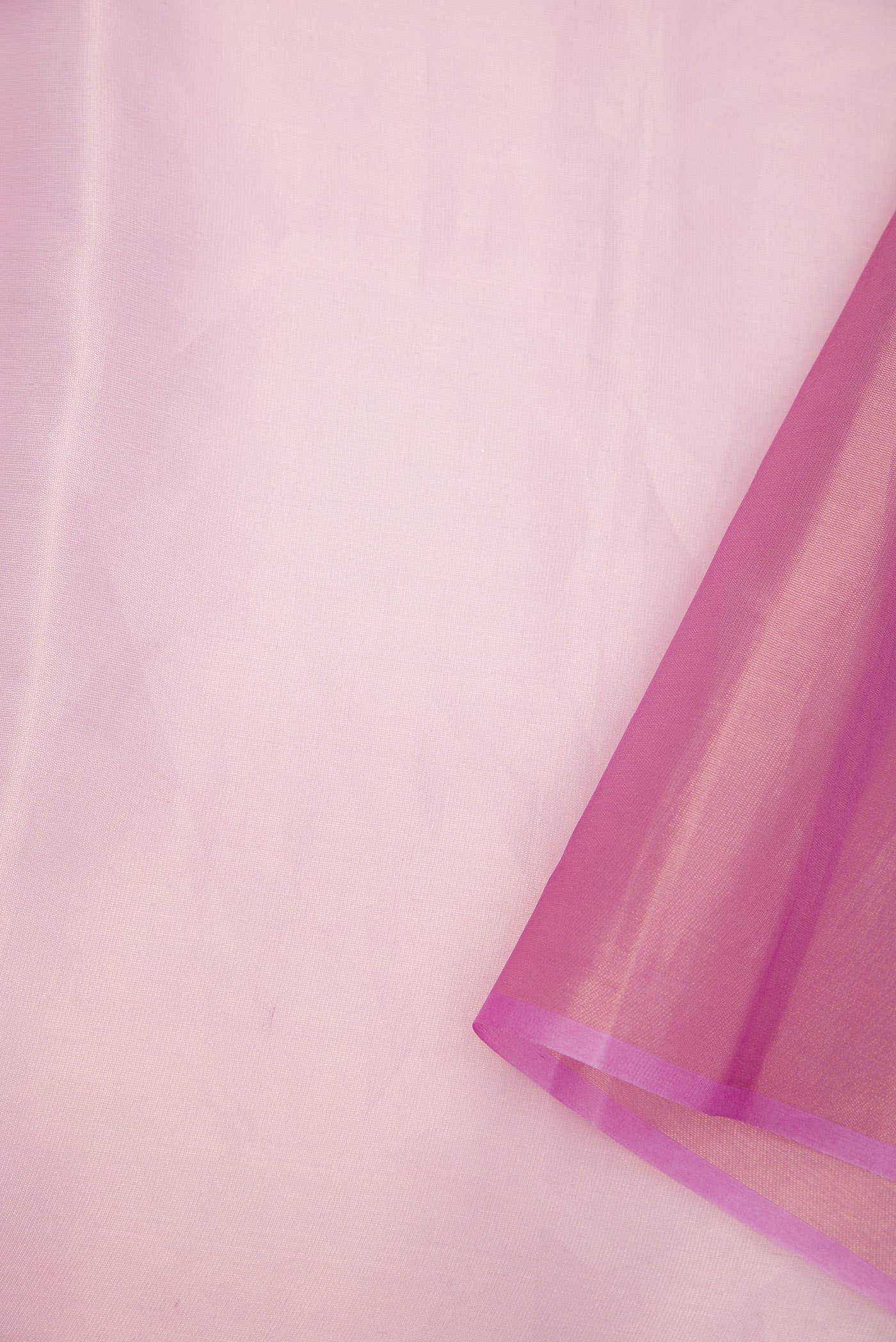Lavender Organza Silk Dress Material
