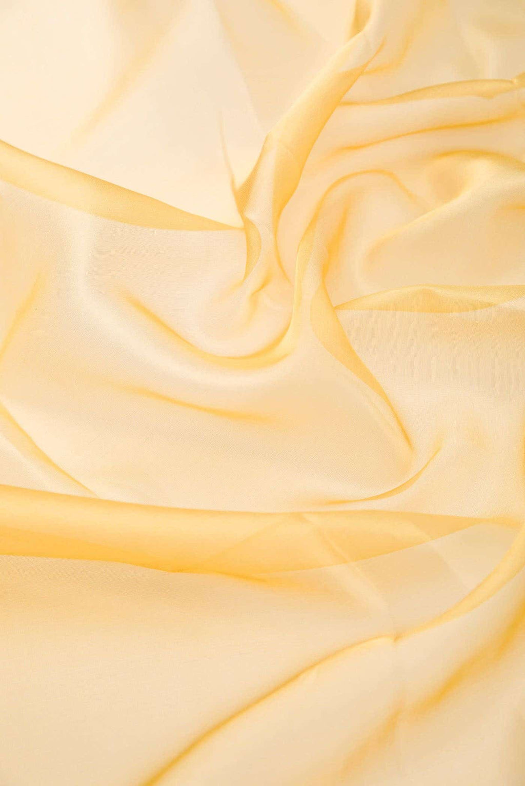 Yellow Georgette Dress Material