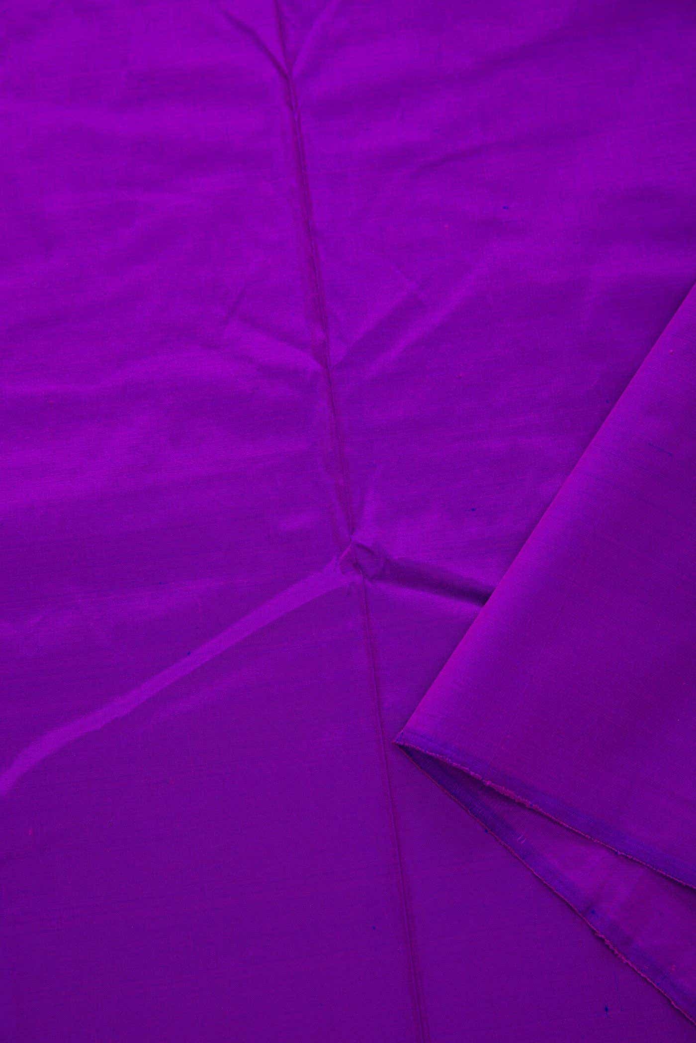 Purple Kanchipuram Silk Dress Material