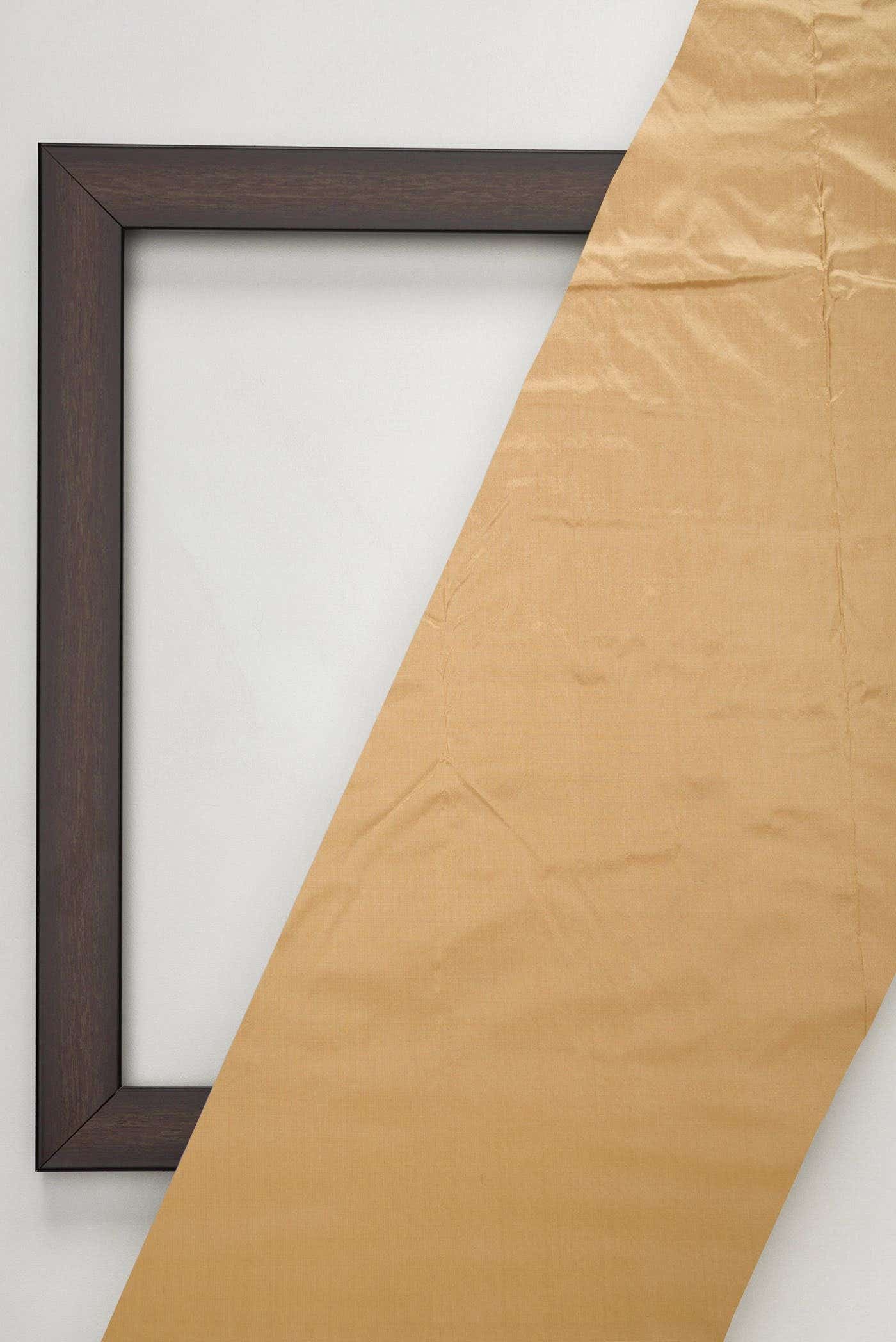 Gold Kanchipuram Silk Dress Material