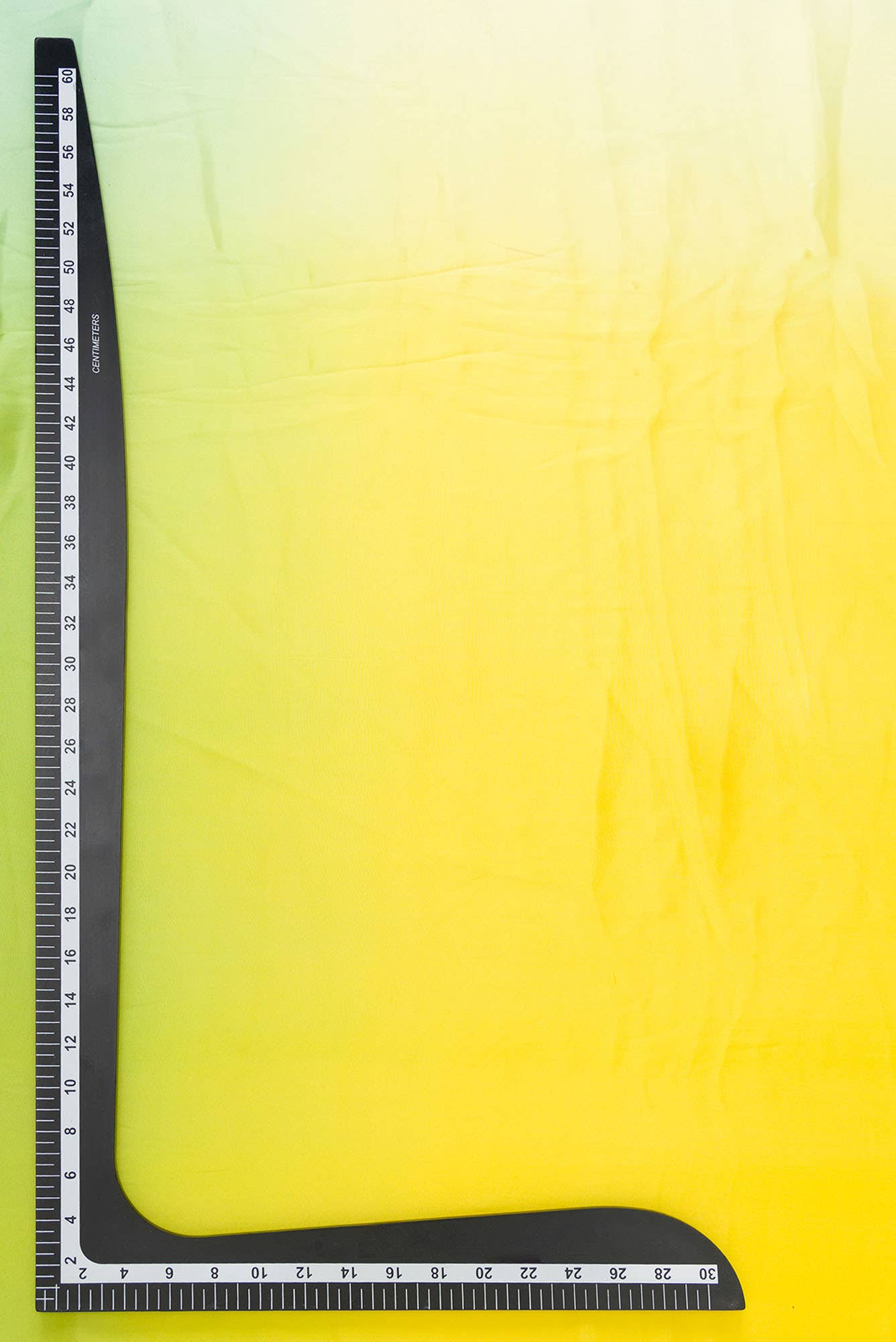 Sea Green and Yellow Satin Silk Dress Material