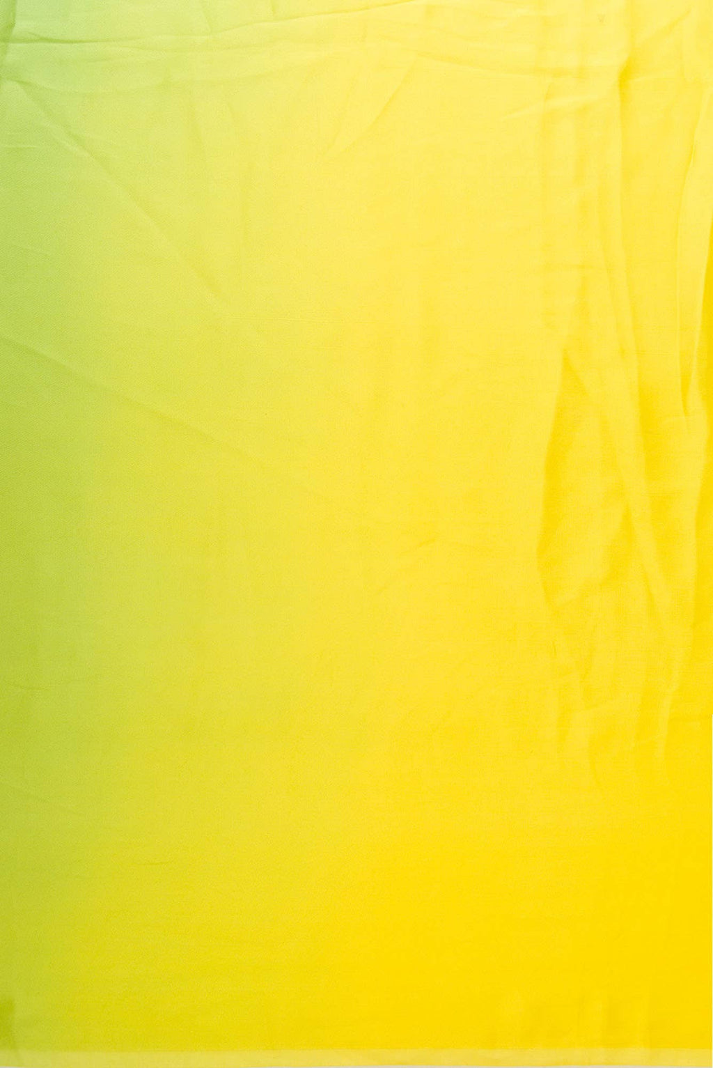 Sea Green and Yellow Satin Silk Dress Material