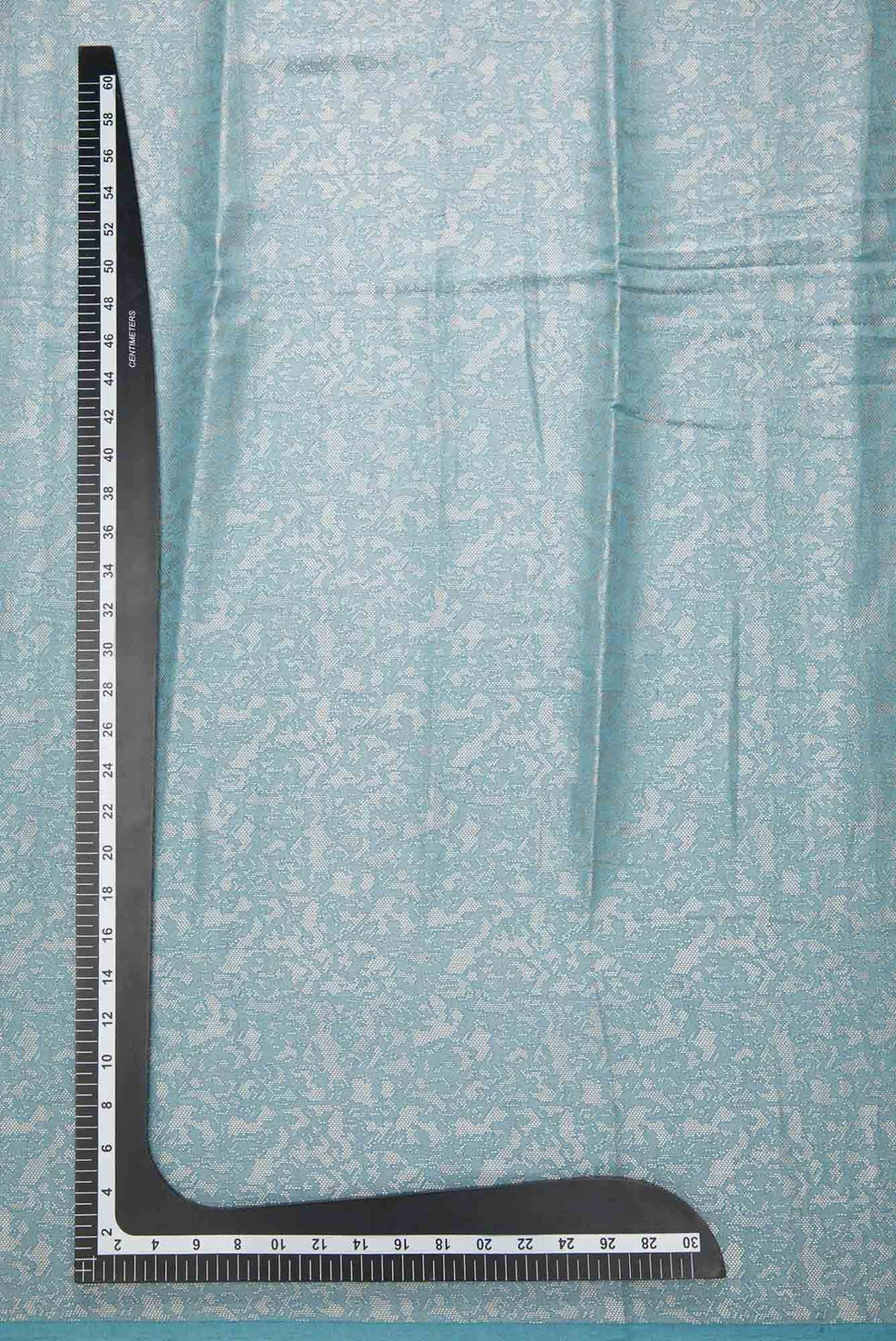 Maya Blue Chanderi Silk Dress Material