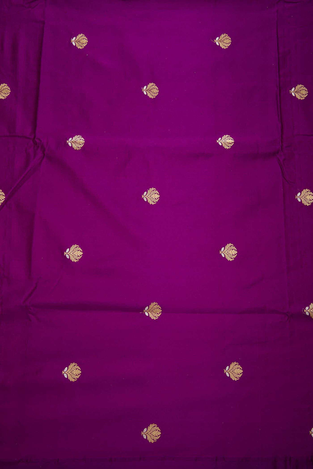 Violet Satin Silk Dress Material