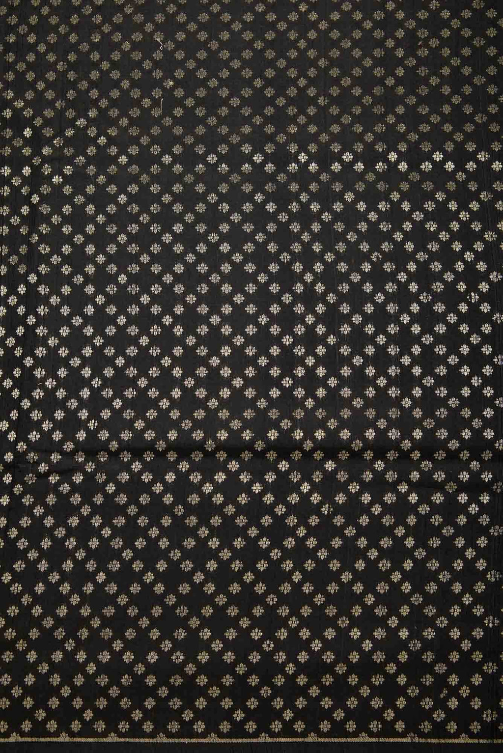 Black Raw Silk Dress Material