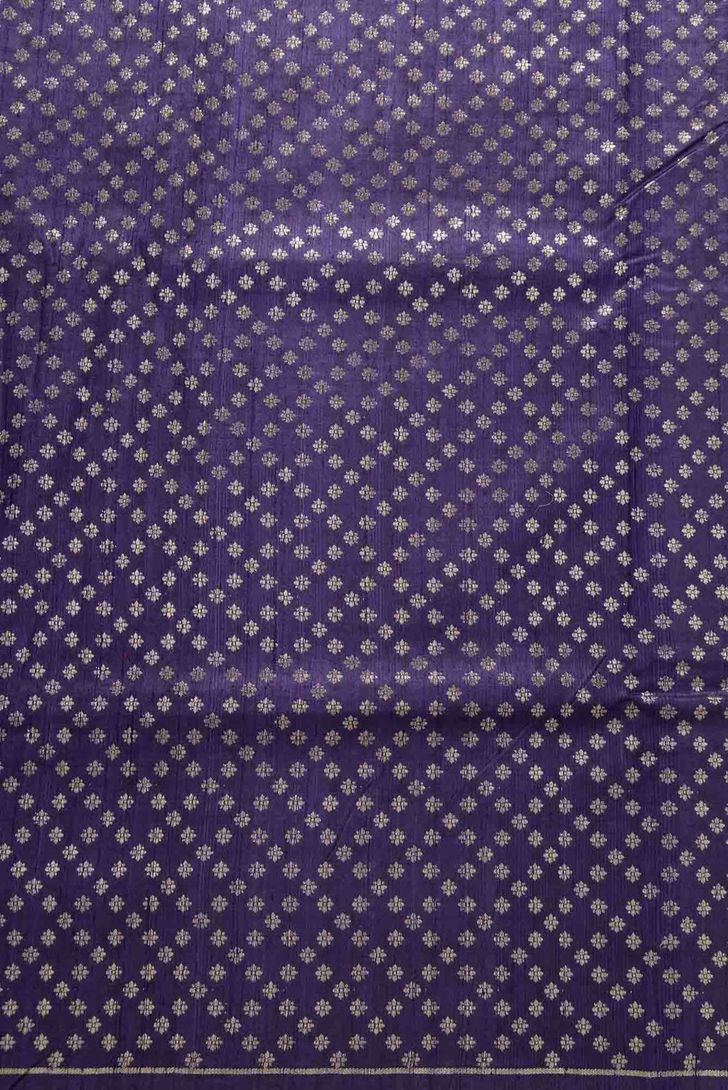 Navy Blue Raw Silk Dress Material