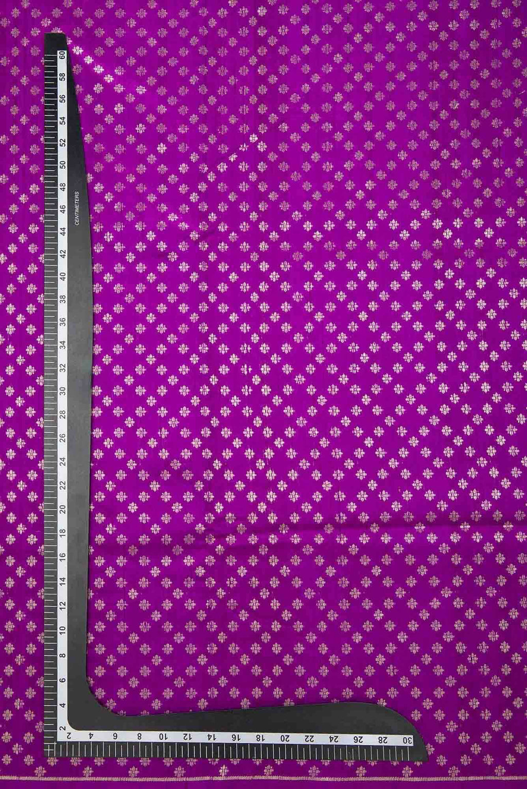 Purple Raw Silk Dress Material