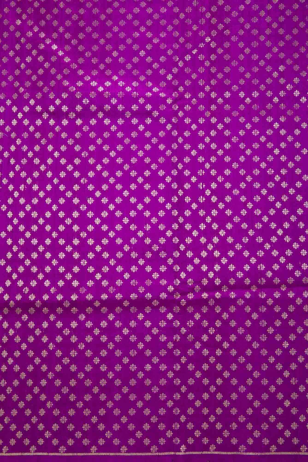 Purple Raw Silk Dress Material