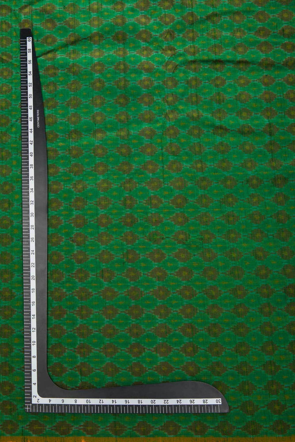 Green Raw Silk Dress Material
