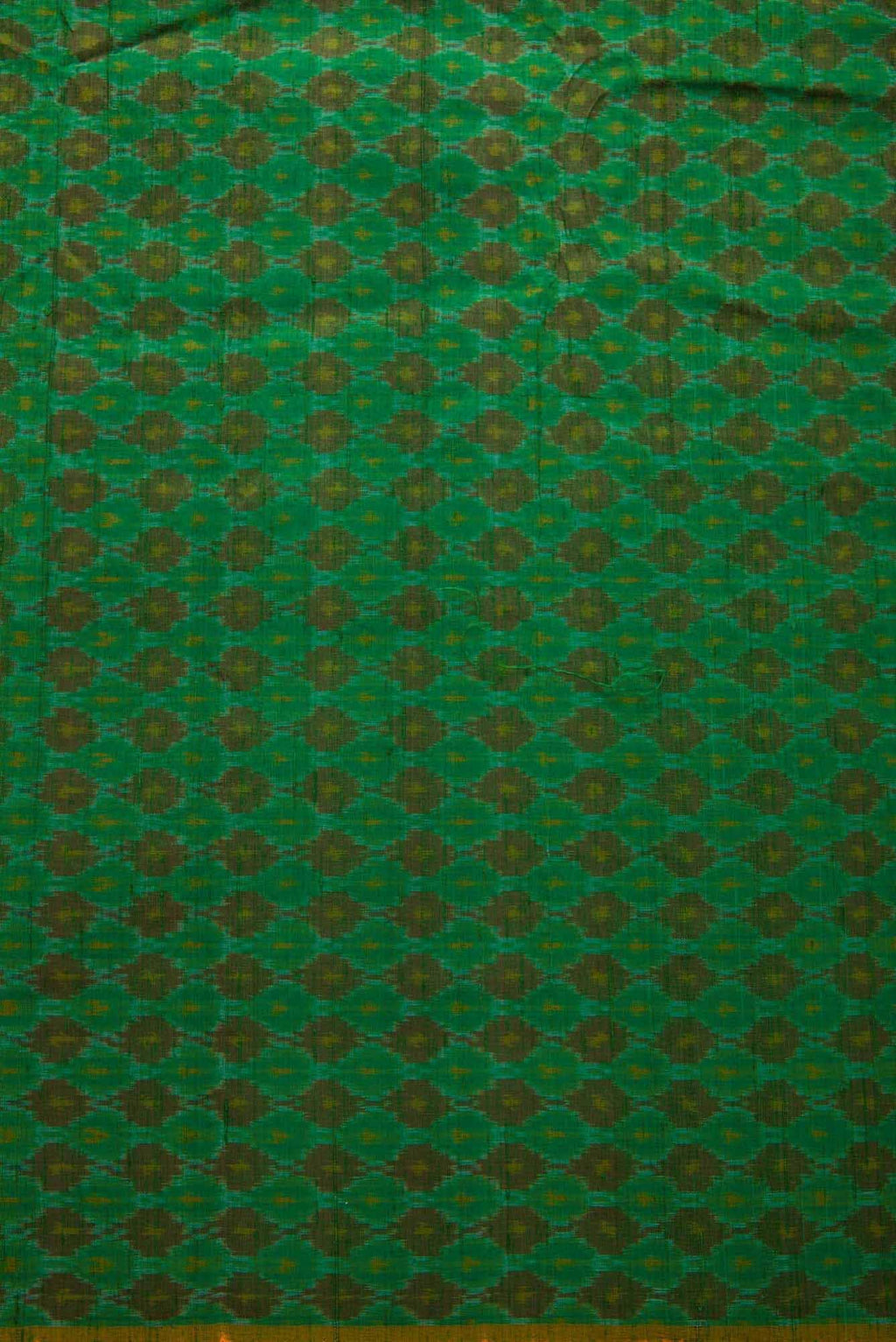 Green Raw Silk Dress Material