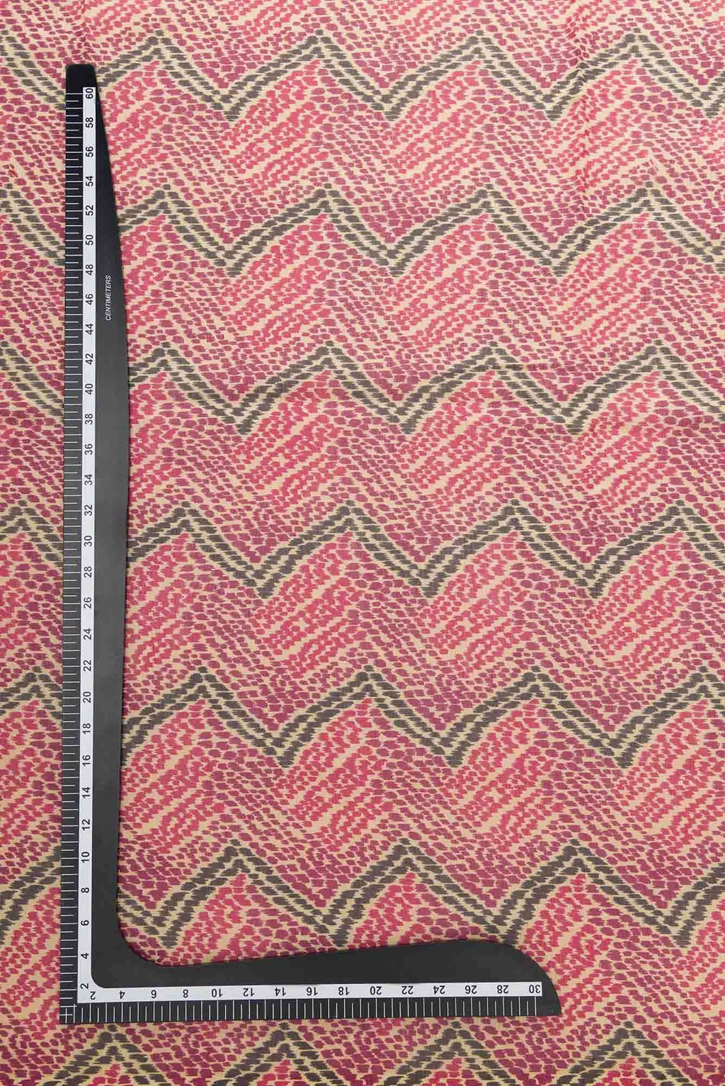 Sandal Tussar Silk Dress Material