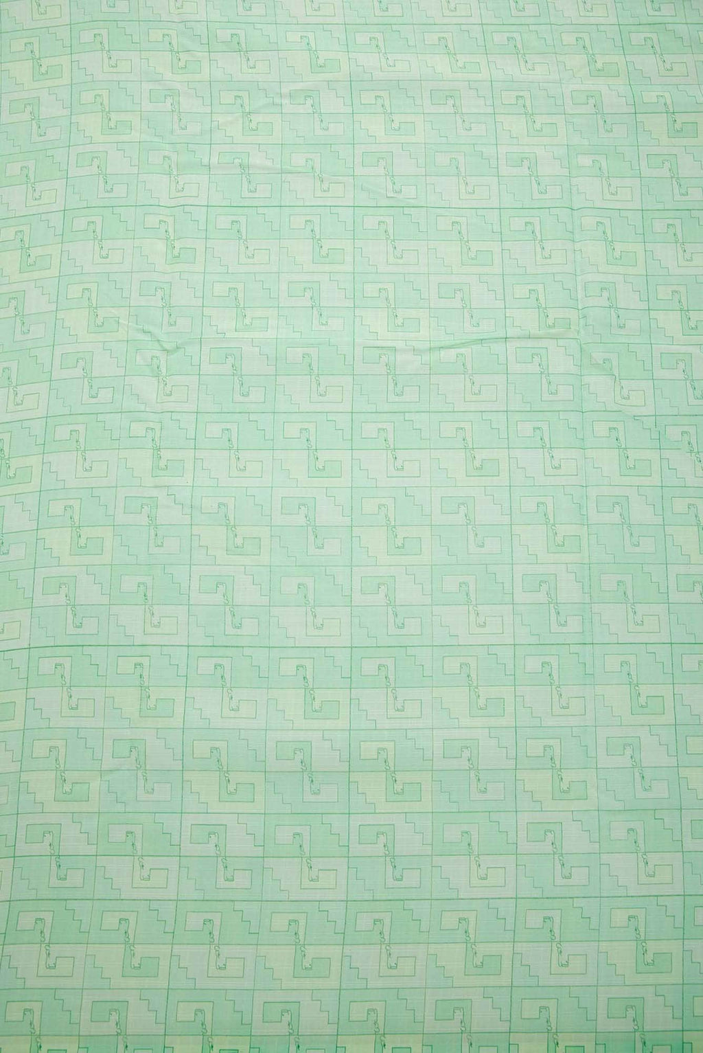 Sea Green Chanderi Silk Dress Material