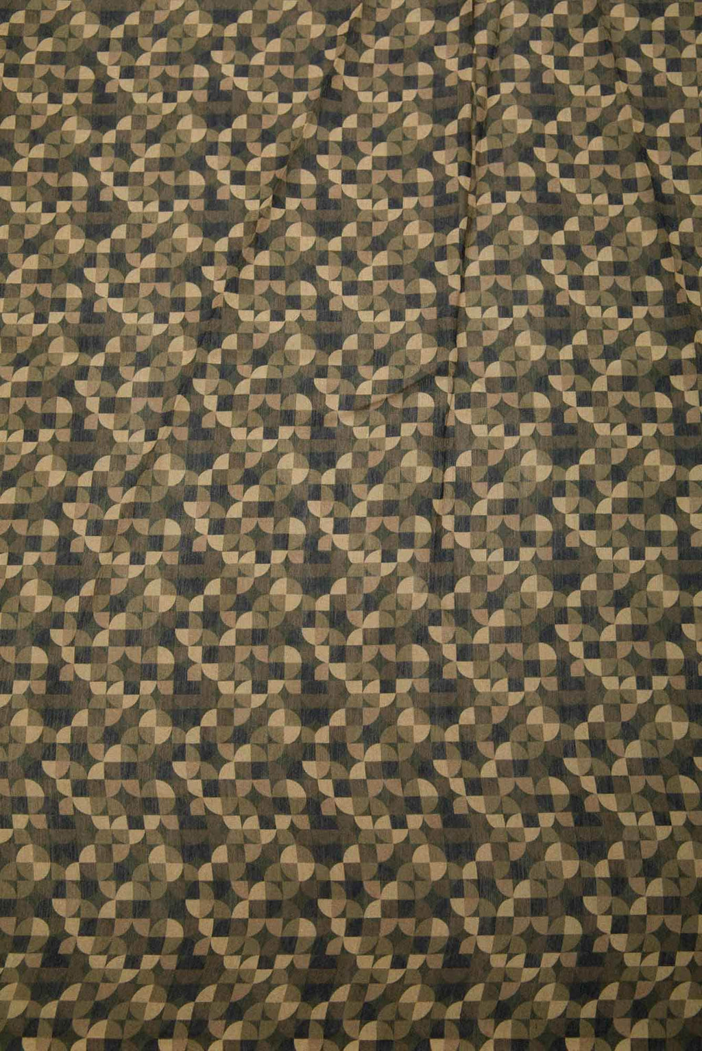 Mehandi Green Tussar Silk Dress Material