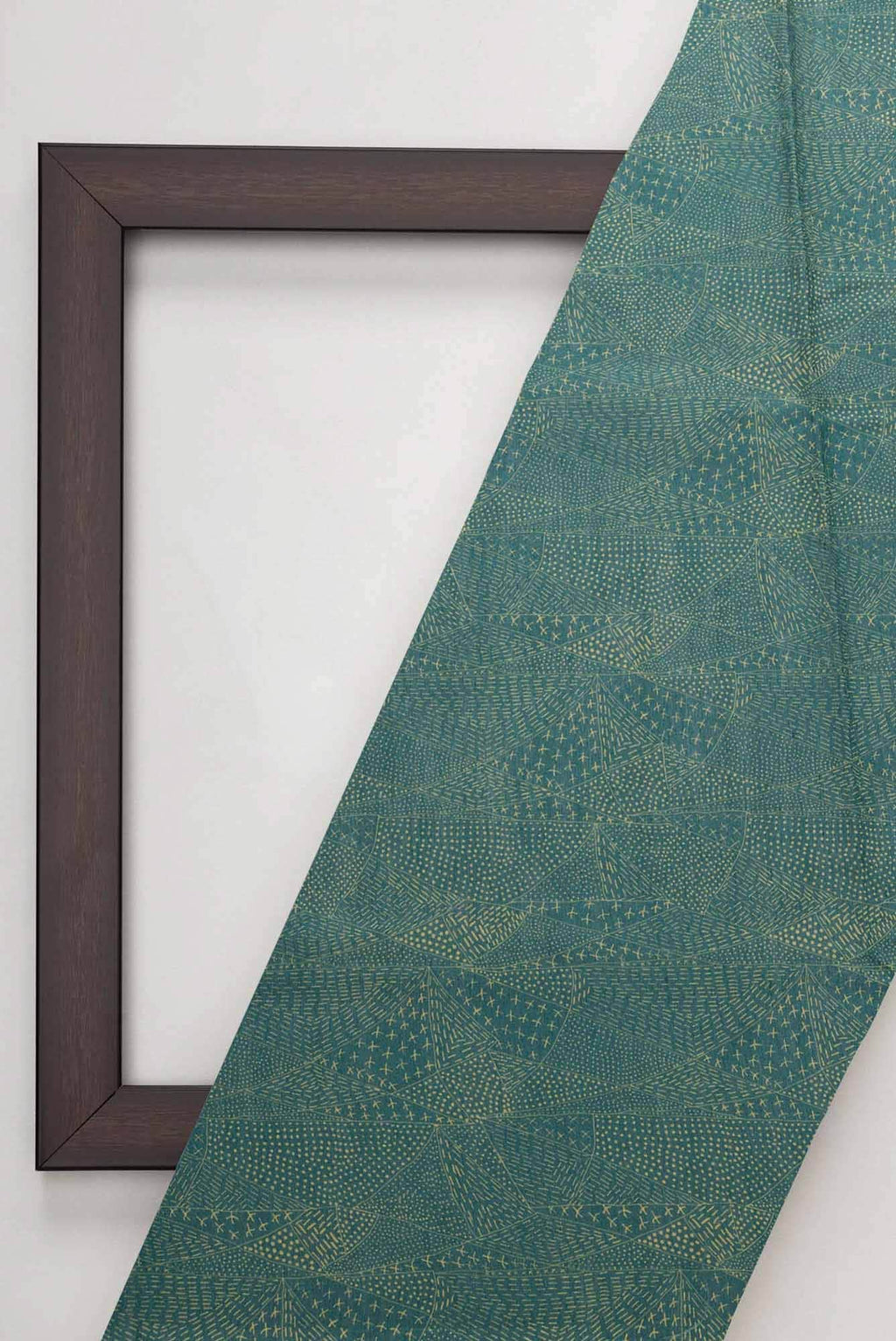 Maya Blue Chanderi Silk Dress Material