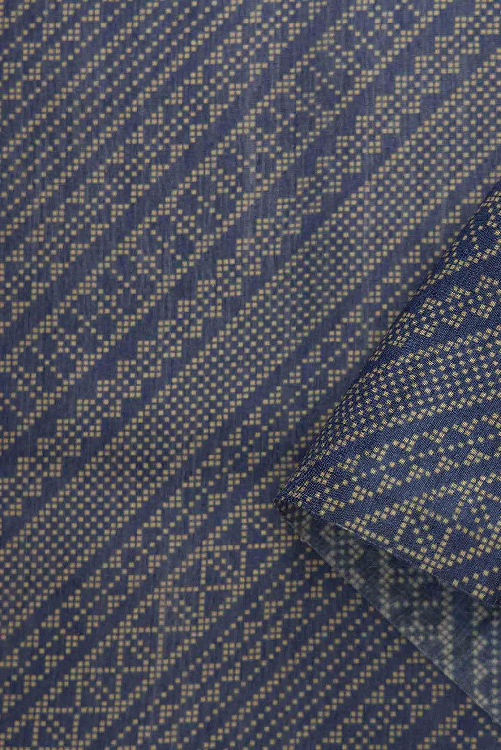 Grey Tussar Dress Material