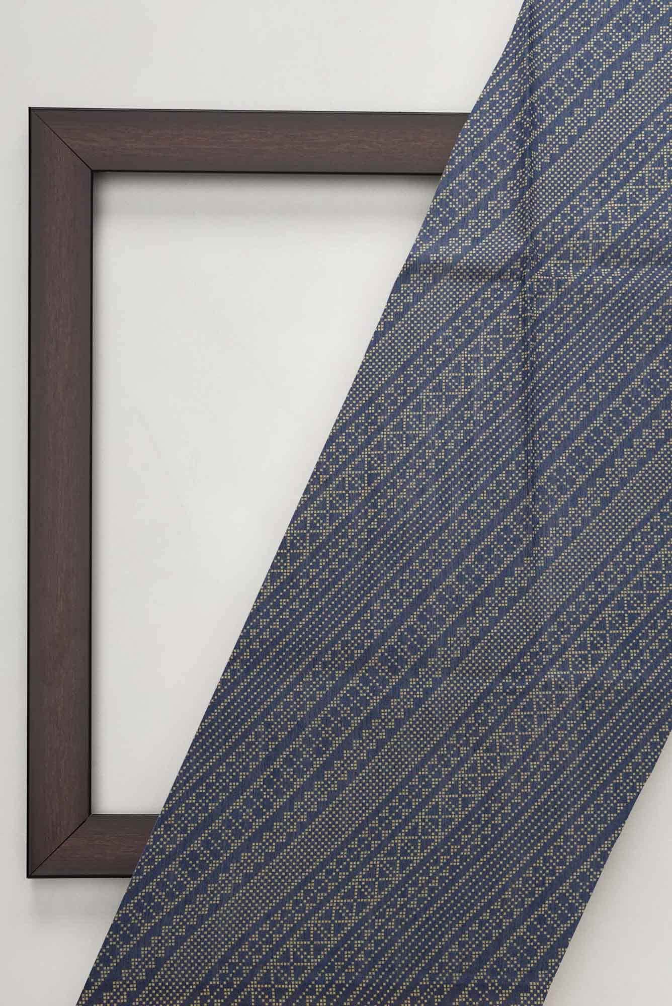 Grey Tussar Dress Material