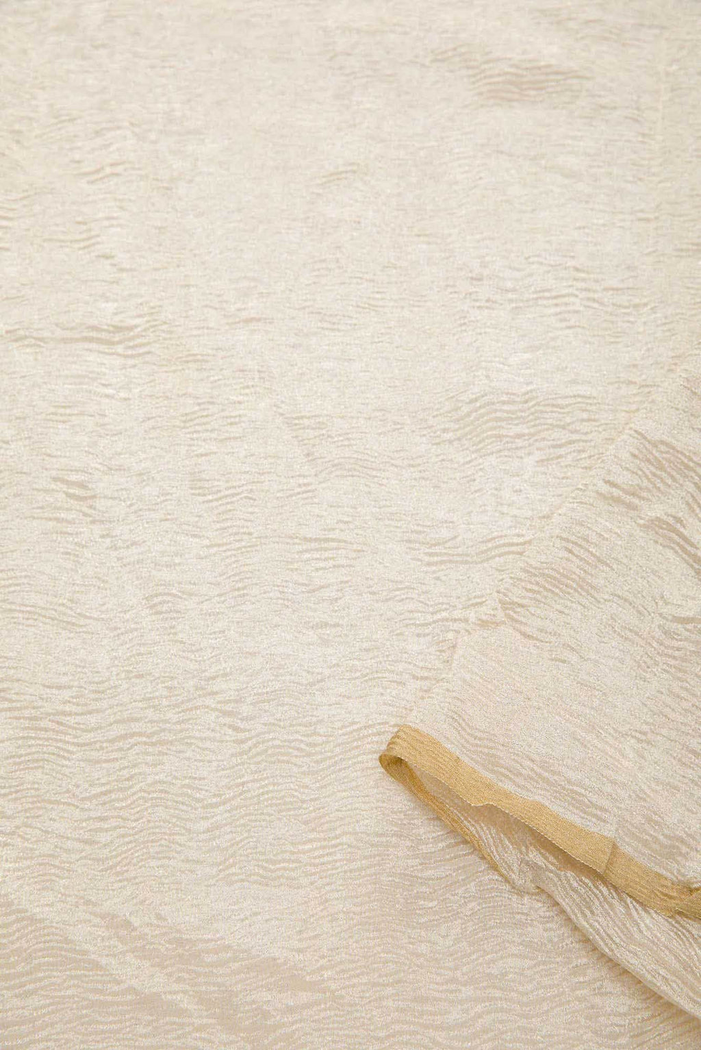 Gold Tissue Silk Dress Material