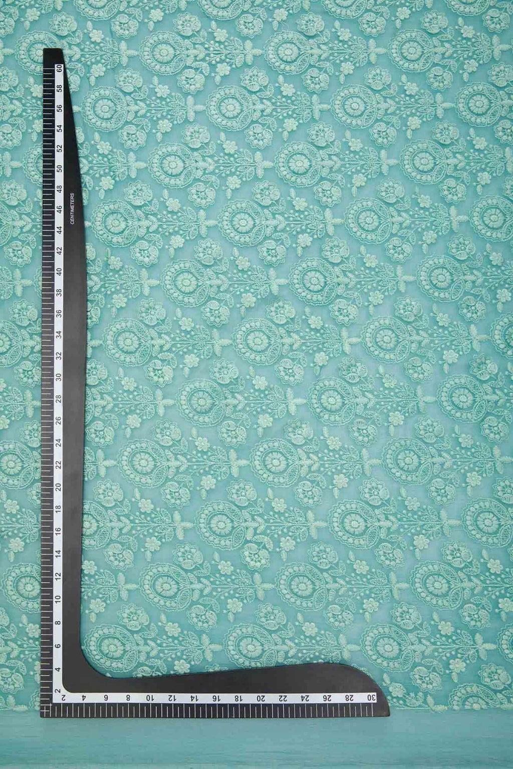Blue Georgette Dress Material