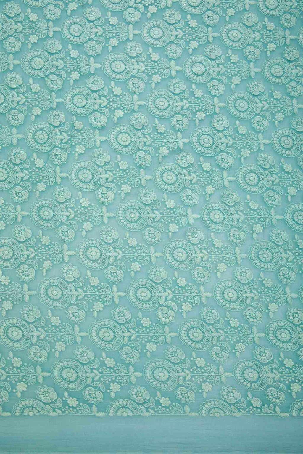Blue Georgette Dress Material