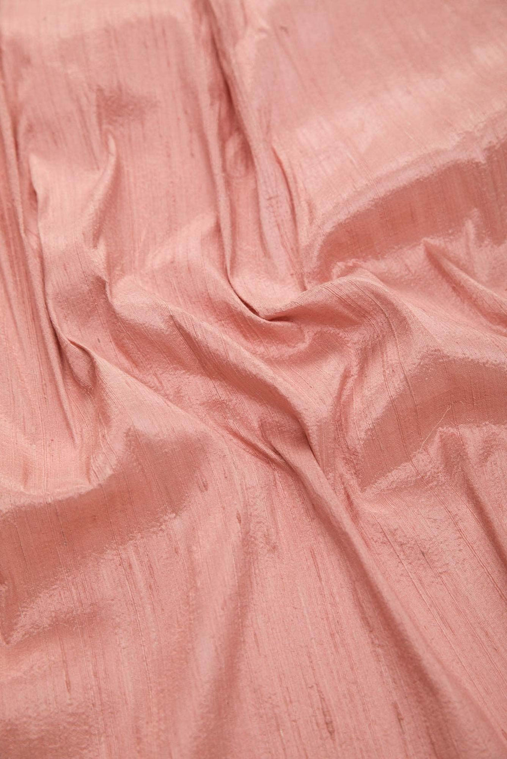 Golden Peach Raw Silk Dress Material