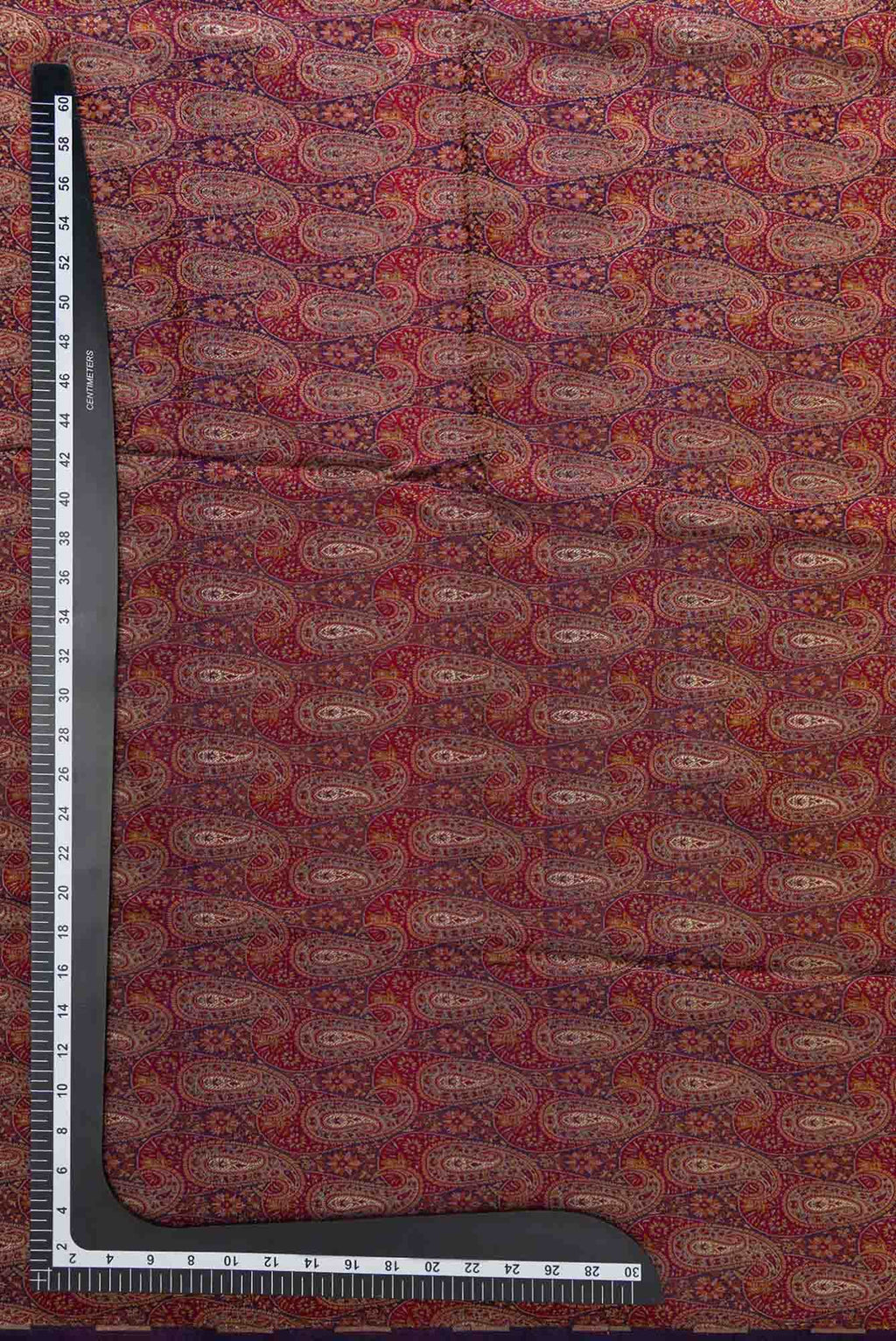 Navy Blue Banarasi Silk Dress Material