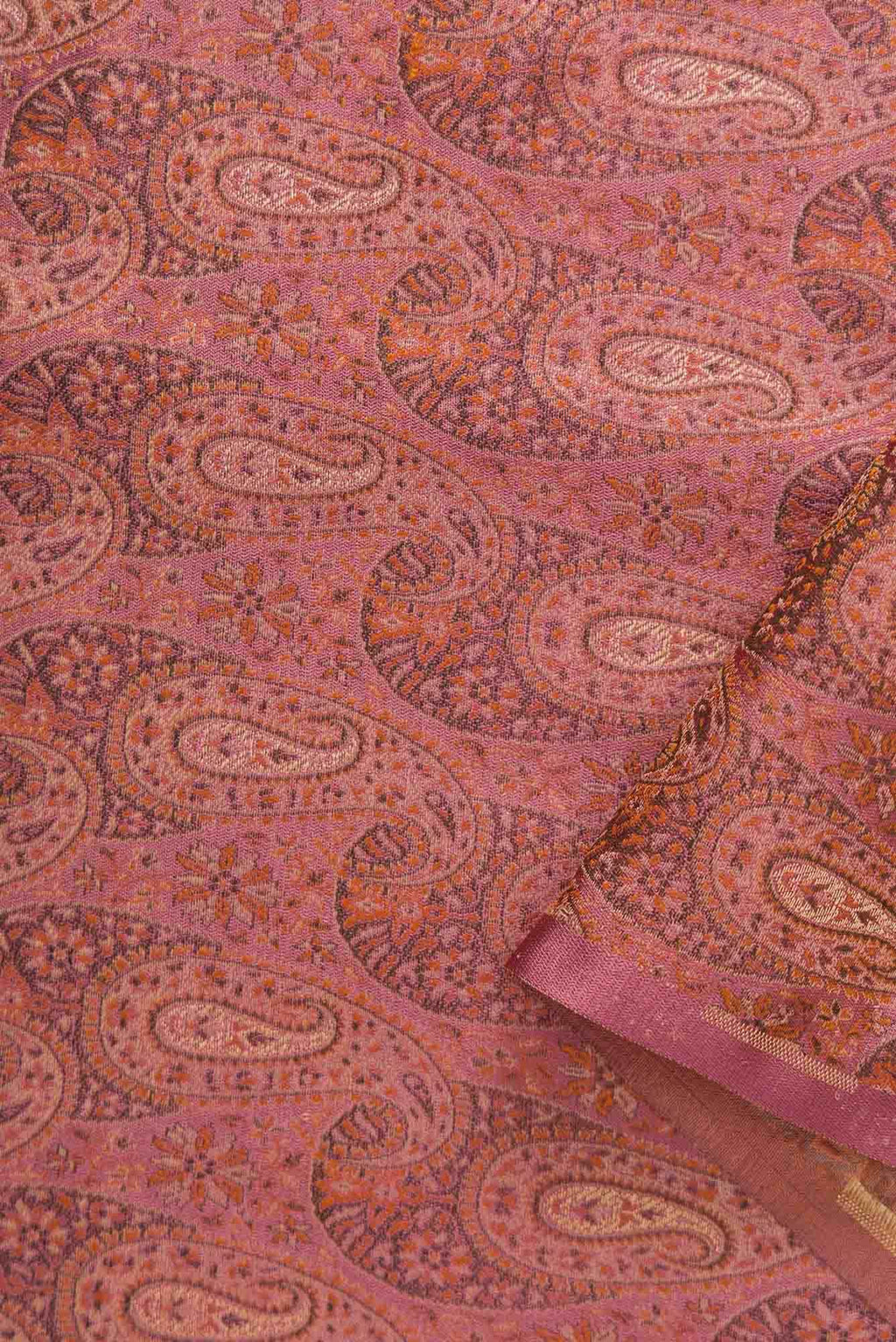 Pink Banarasi Silk Dress Material