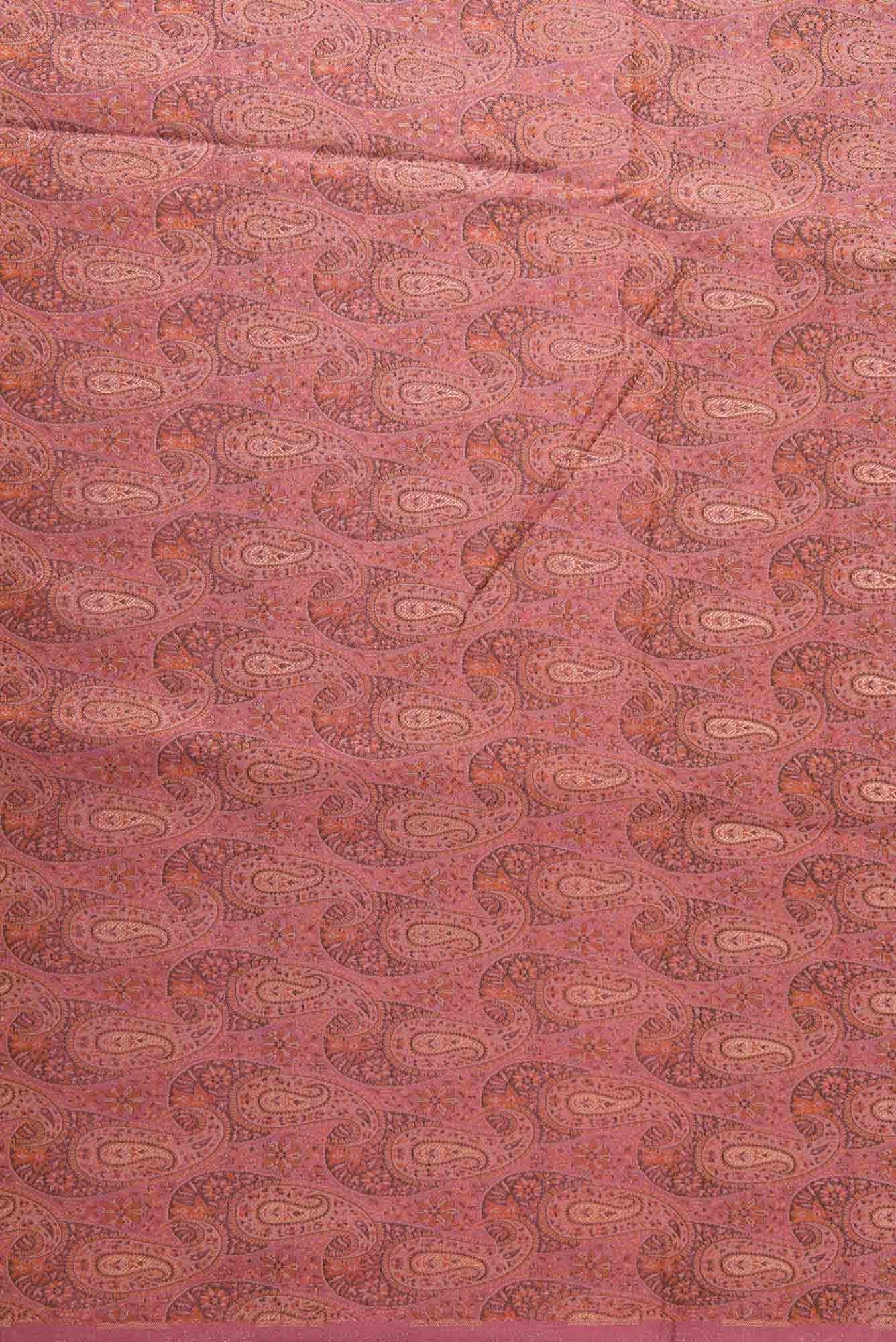 Pink Banarasi Silk Dress Material