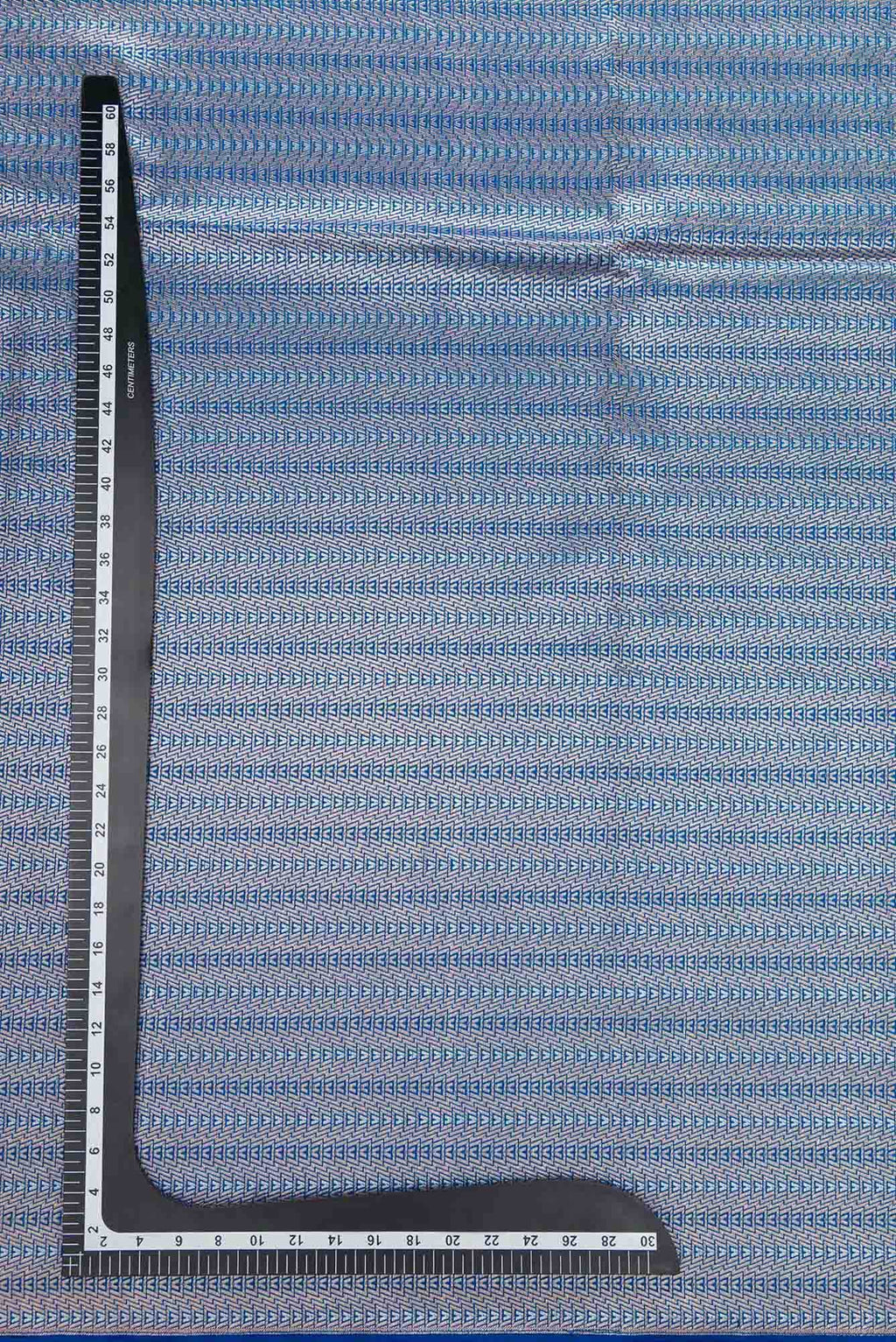 Royal Blue Banarasi Silk Dress Material