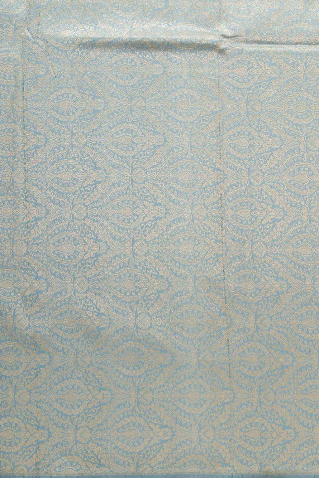 Maya Blue Banarasi Silk Dress Material