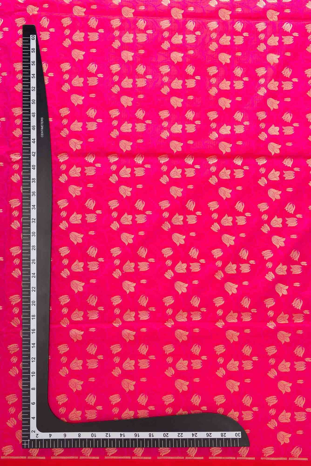 Pink Banarasi Silk Dress Material
