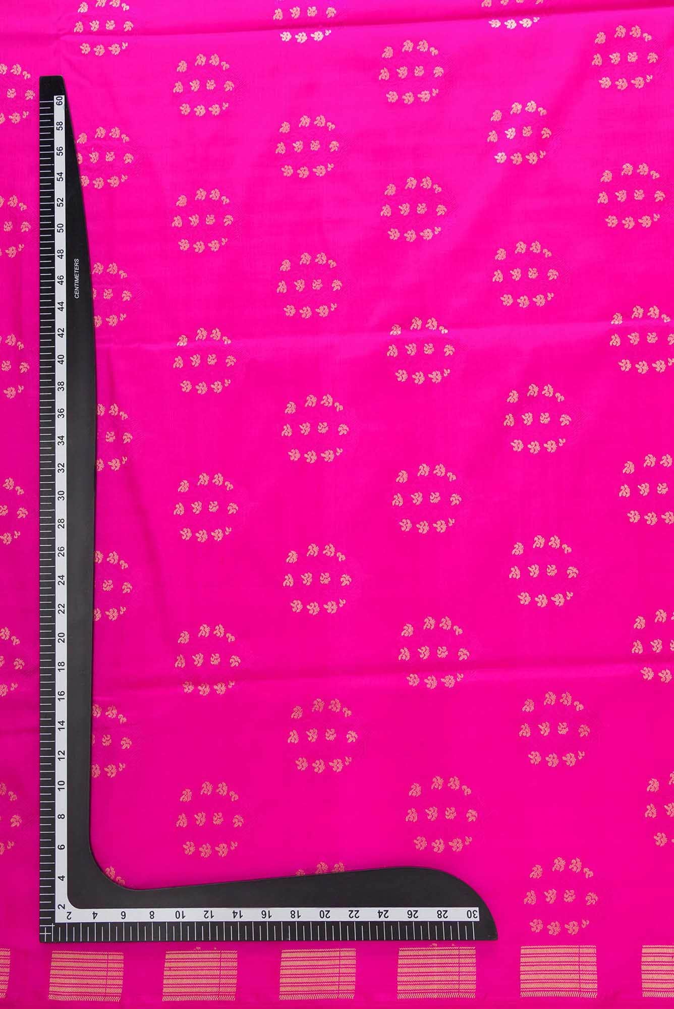 Pink Banarasi Silk Dress Material