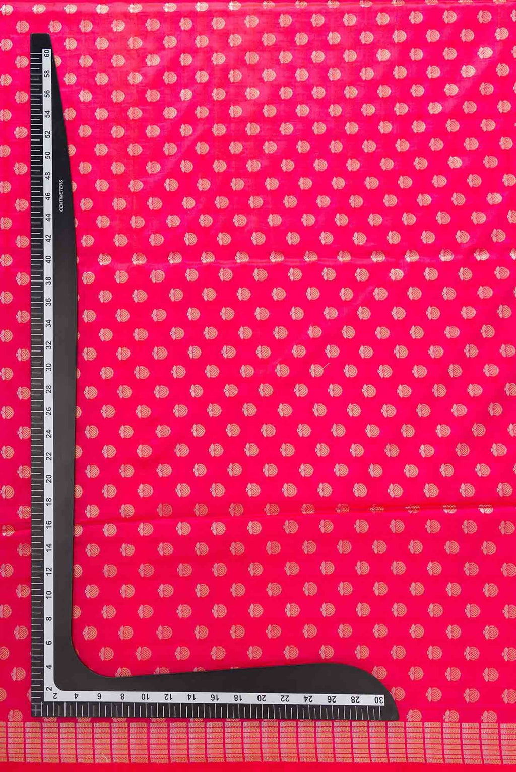 Pink Banarasi Silk Dress Material