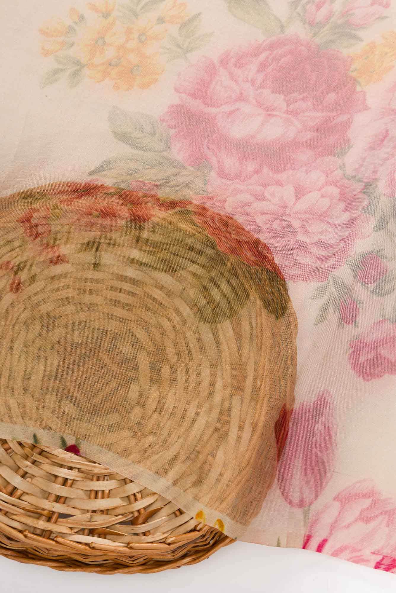 Sandal Orissa Silk Dress Material